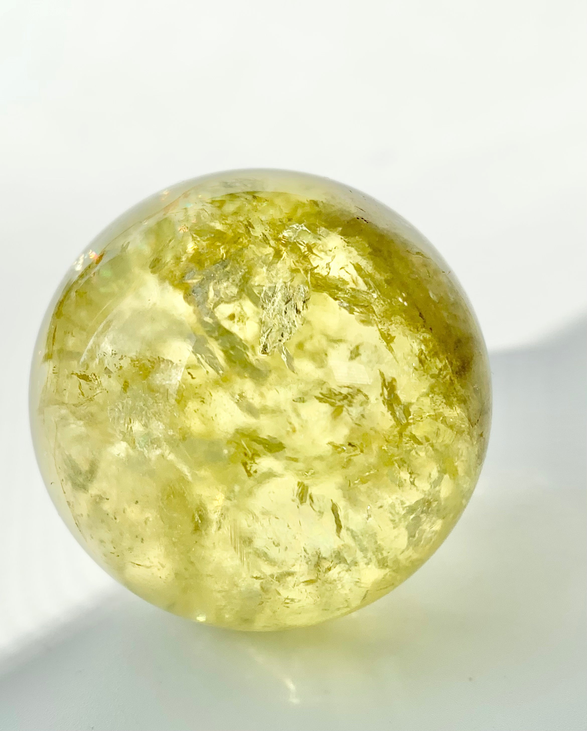 Mega citrine sale crystal sphere