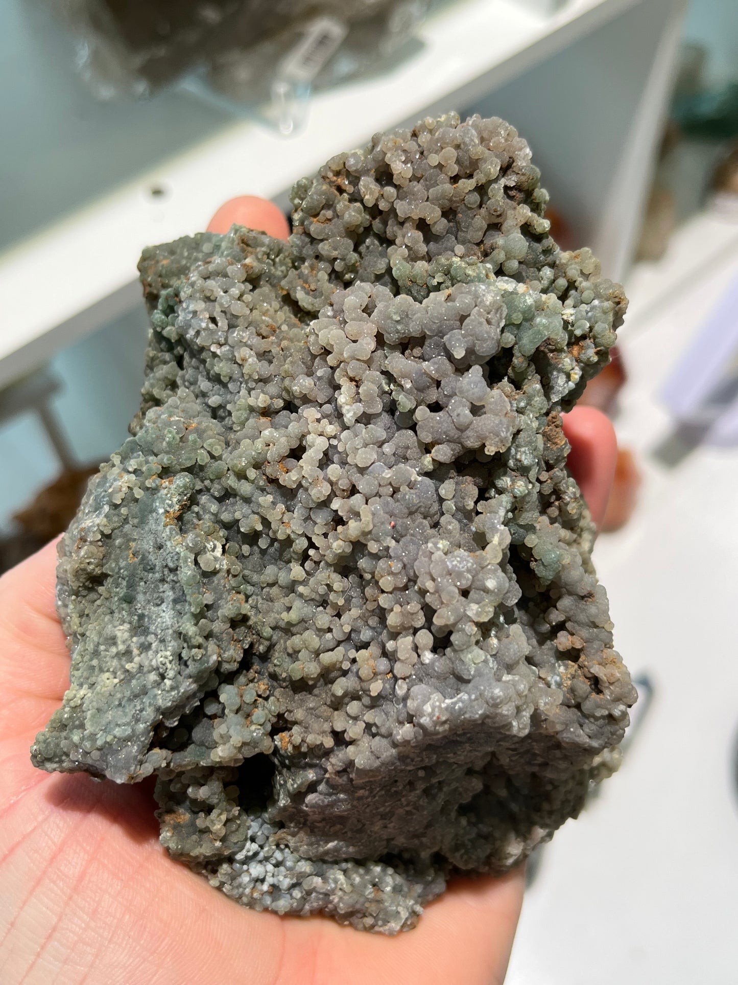 Large Raw Grape Agate Cluster