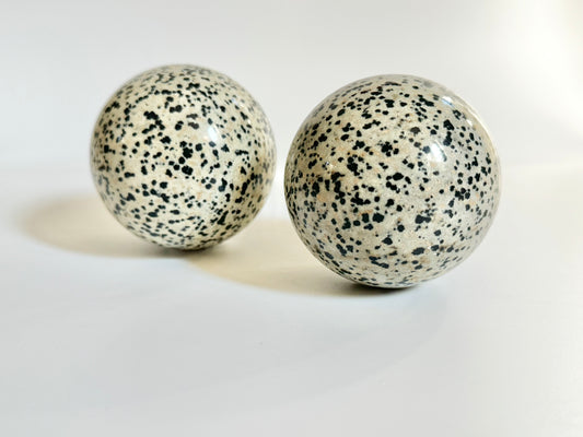 Dalmatian Stone Sphere