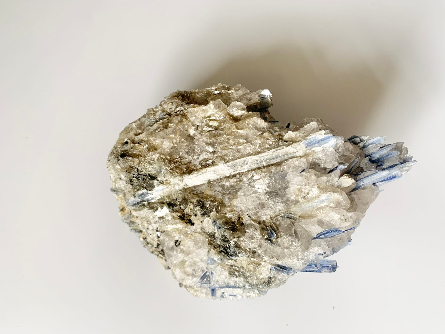 Blue Kyanite in Quartz Specimen (A)