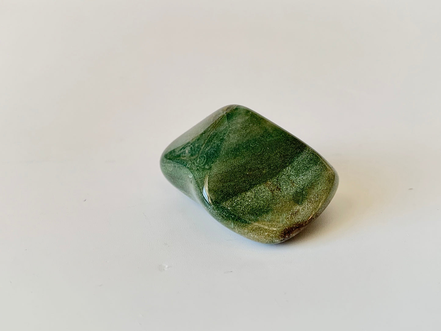 Polished Green Moss Agate Tumble