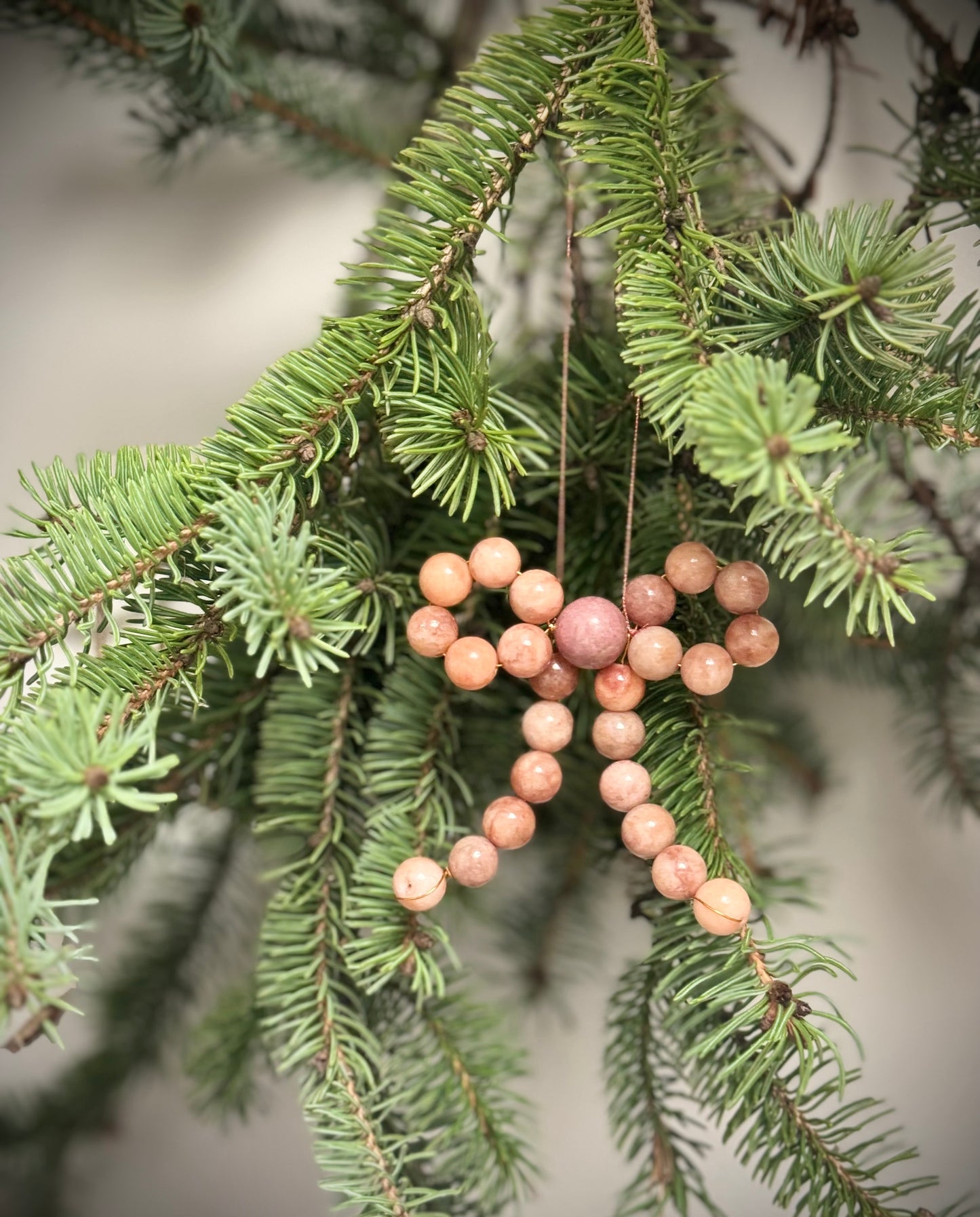 Beaded Bow Ornament