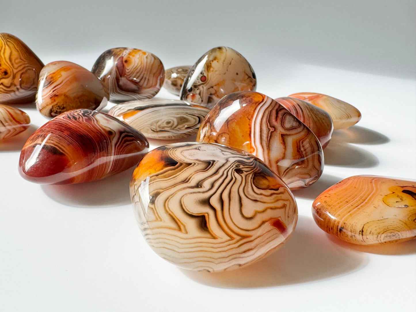 Sardonyx Palm Stones