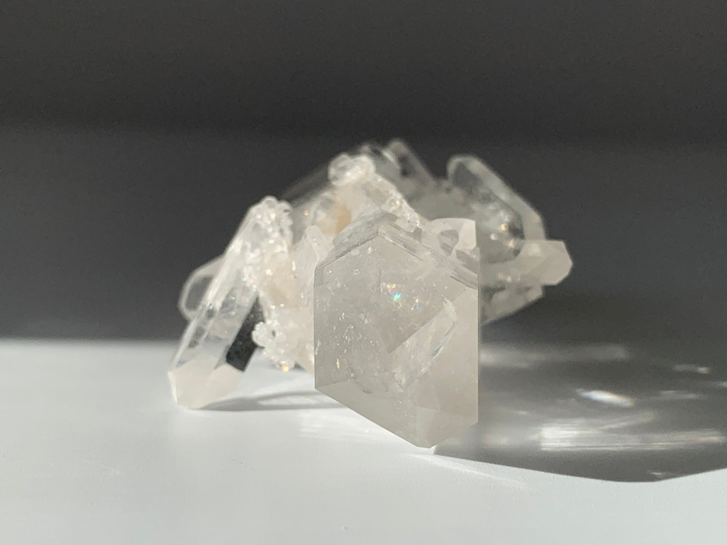 Clear Quartz Crystal Cluster