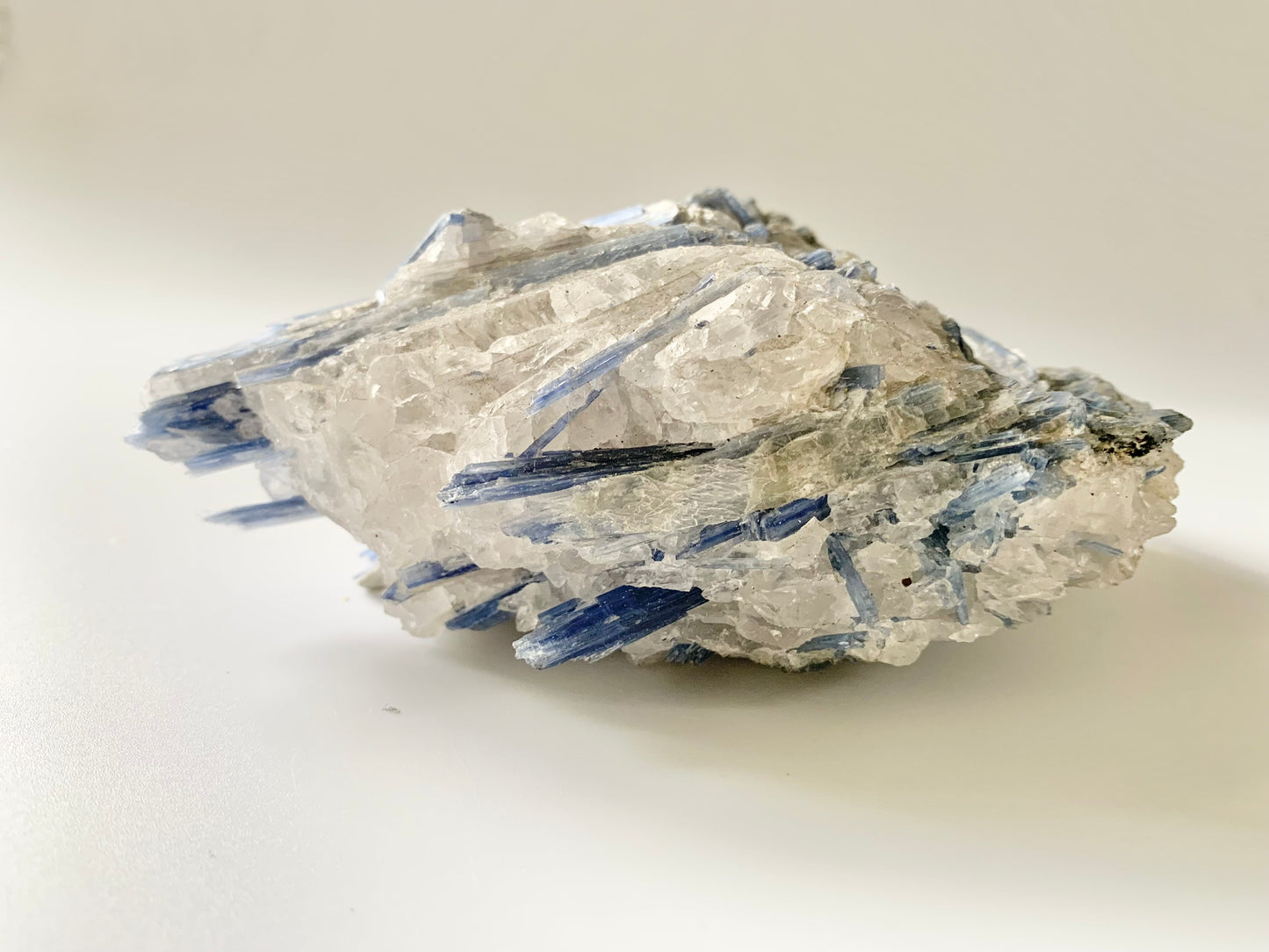 Blue Kyanite in Quartz Specimen (A)