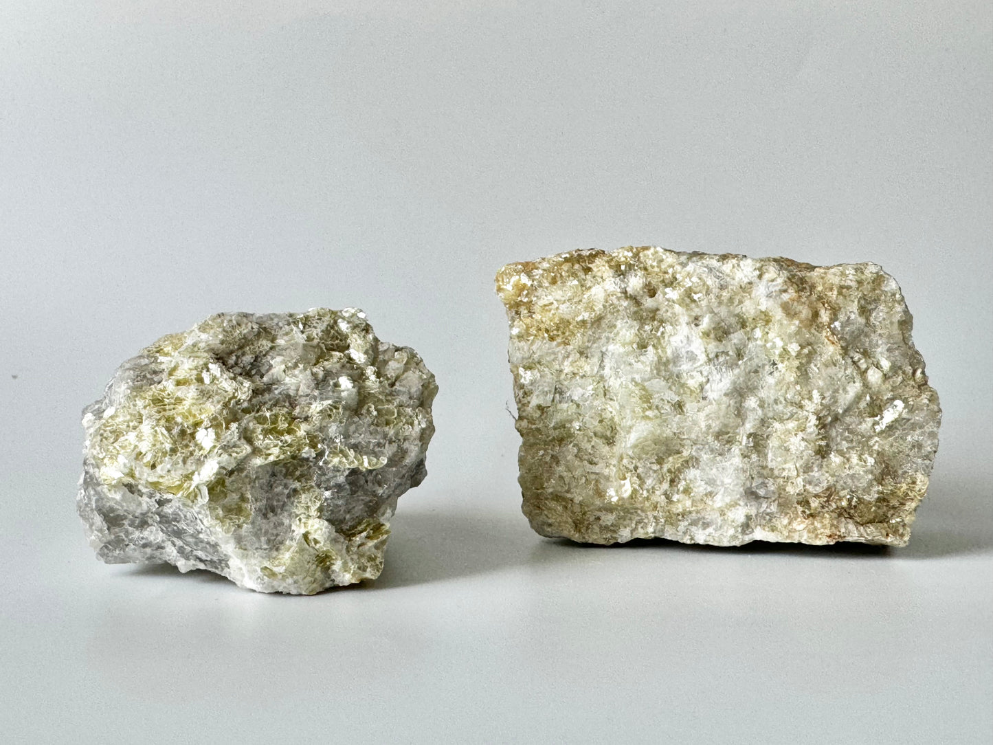 Muscovite Mica Cluster on Quartz