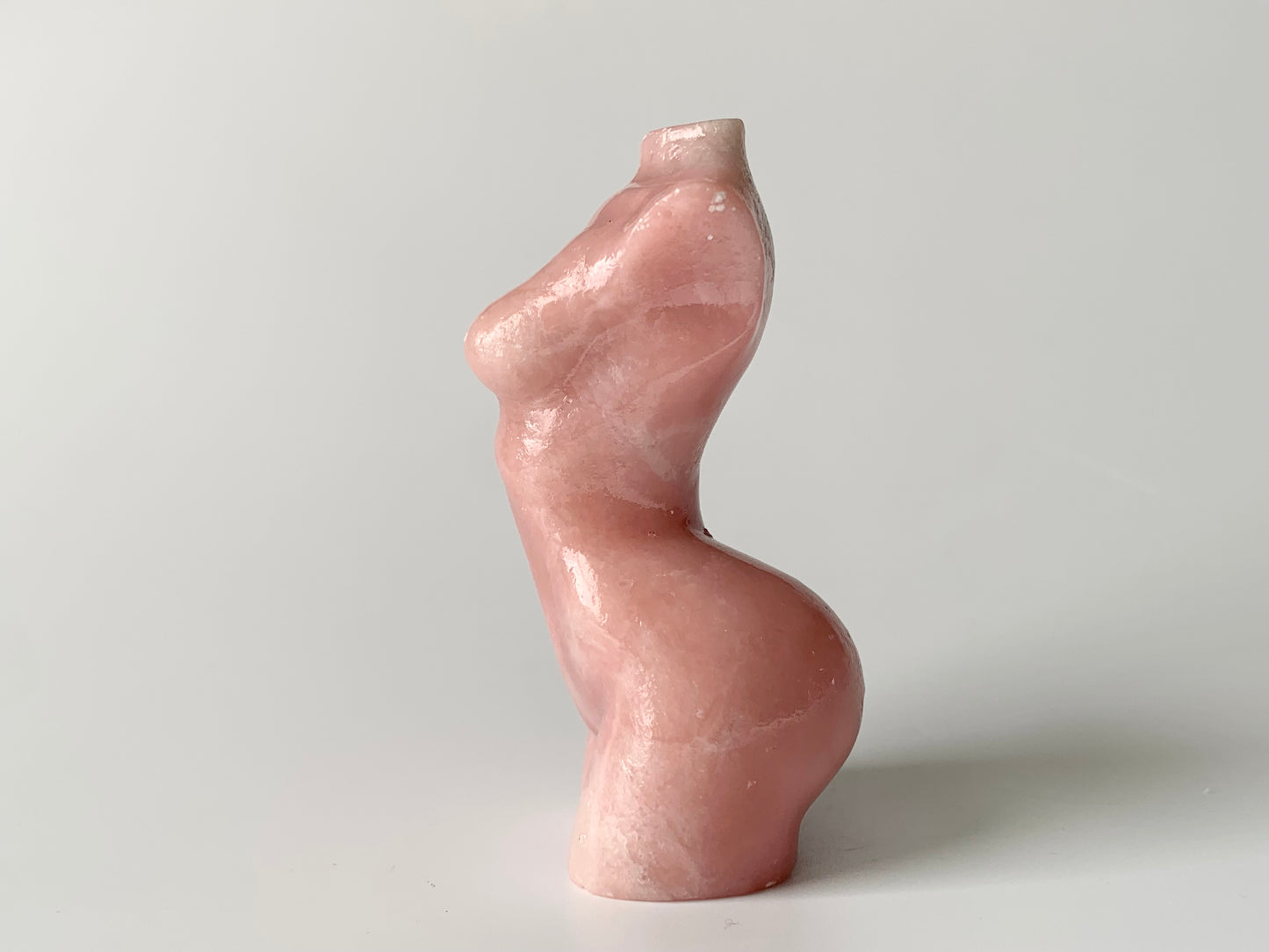 Pink Opal Goddess Body, ~3 inches