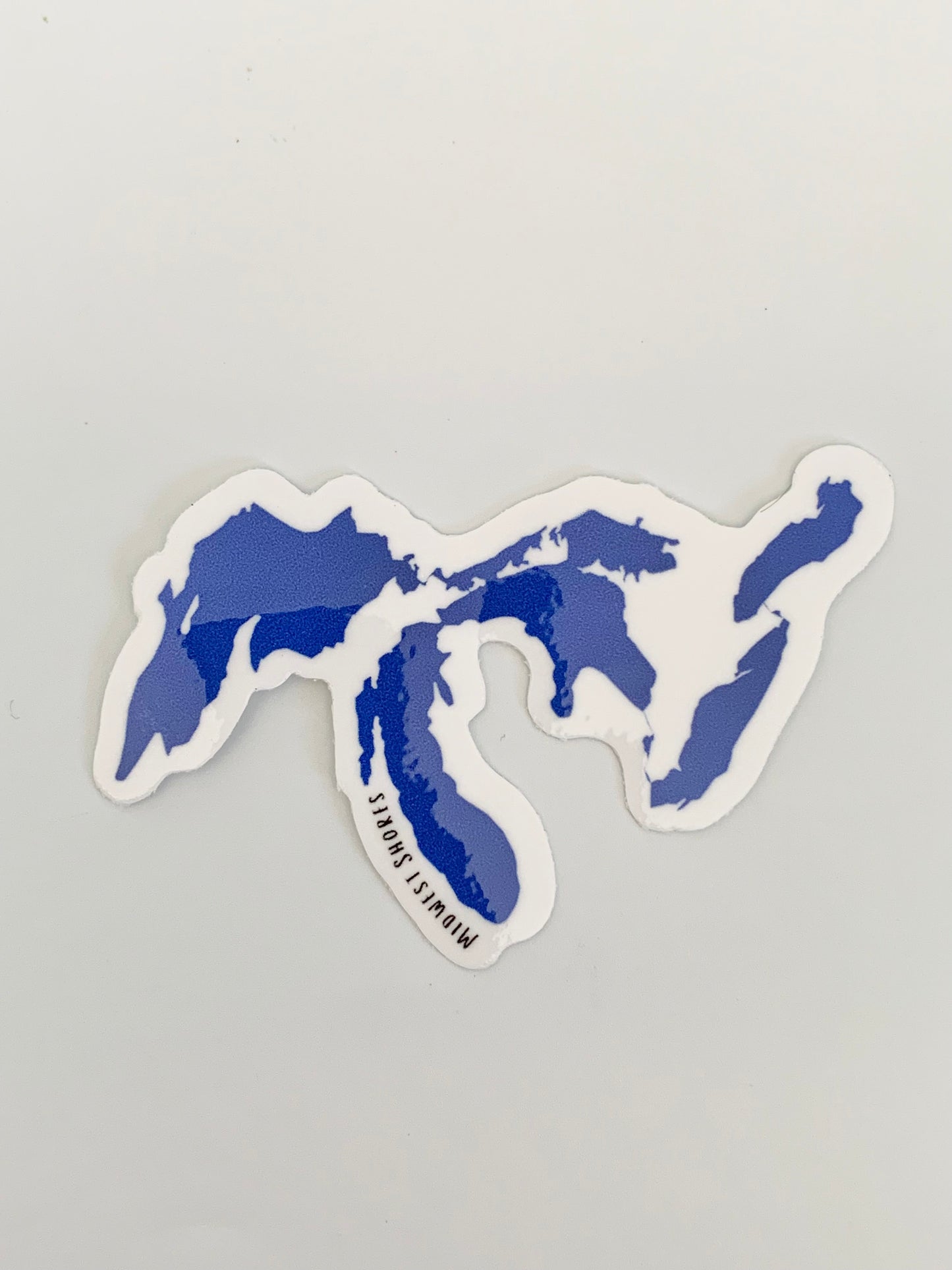 Midwest Shores Great Lakes Outline Sticker