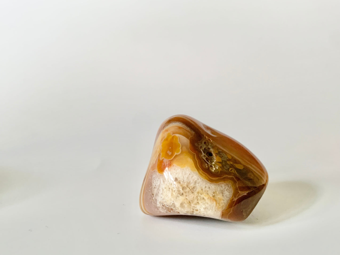 Bahia Agate, Tumble