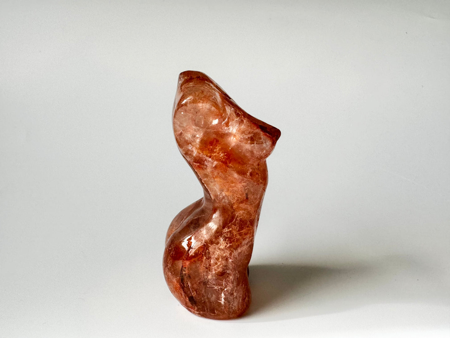 Fire Quartz Body Carvings