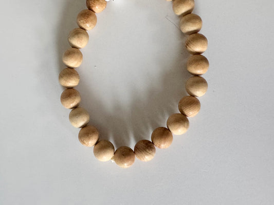 Palo Santo Round Bead Bracelet