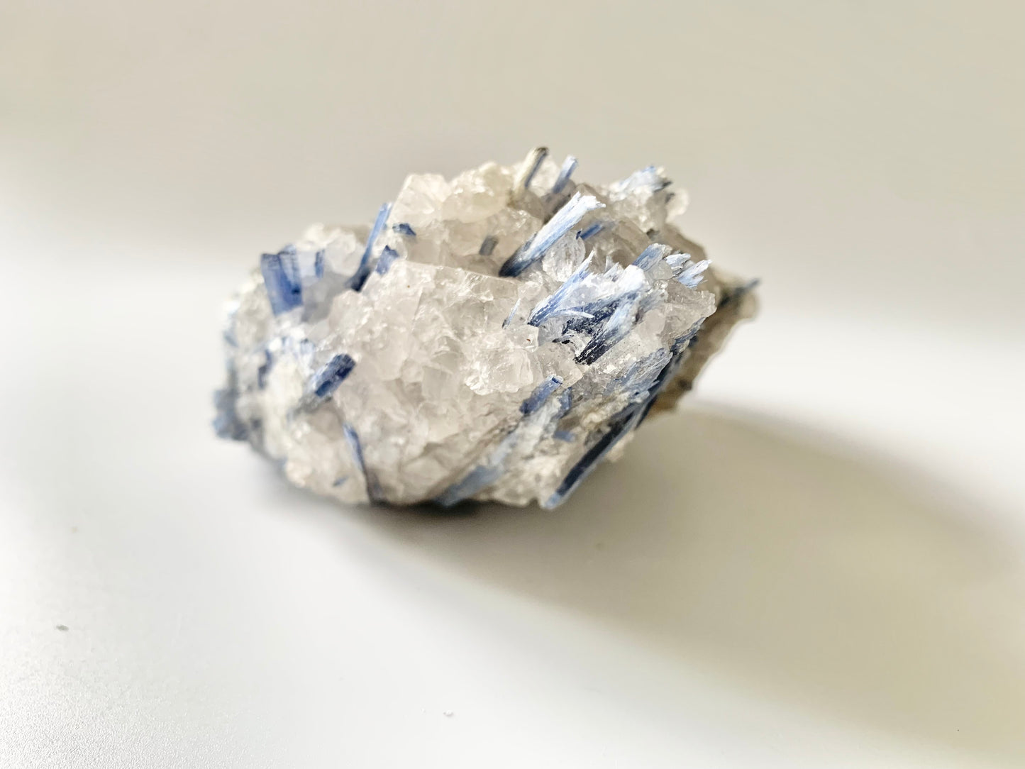 Blue Kyanite in Quartz Specimen (A)