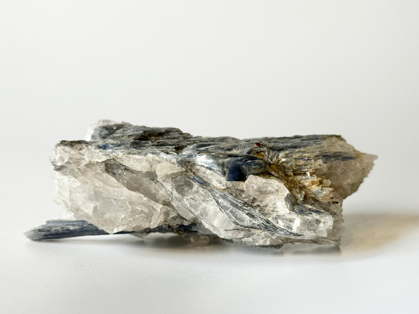 Blue Kyanite in Quartz Specimen (D)