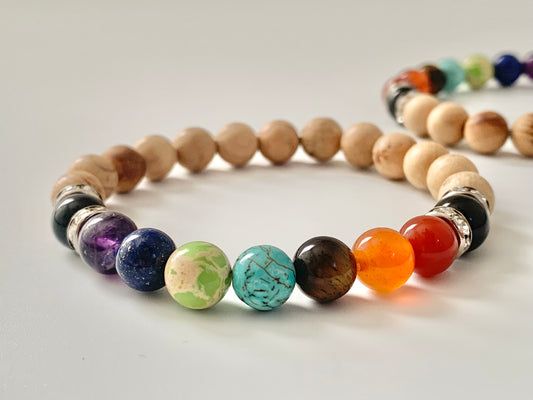 Palo Santo and Chakra Bead