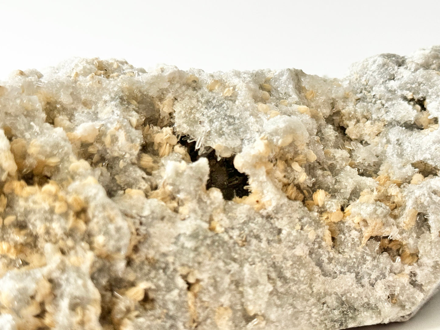 Needle Quartz with Siderite Specimen (G)