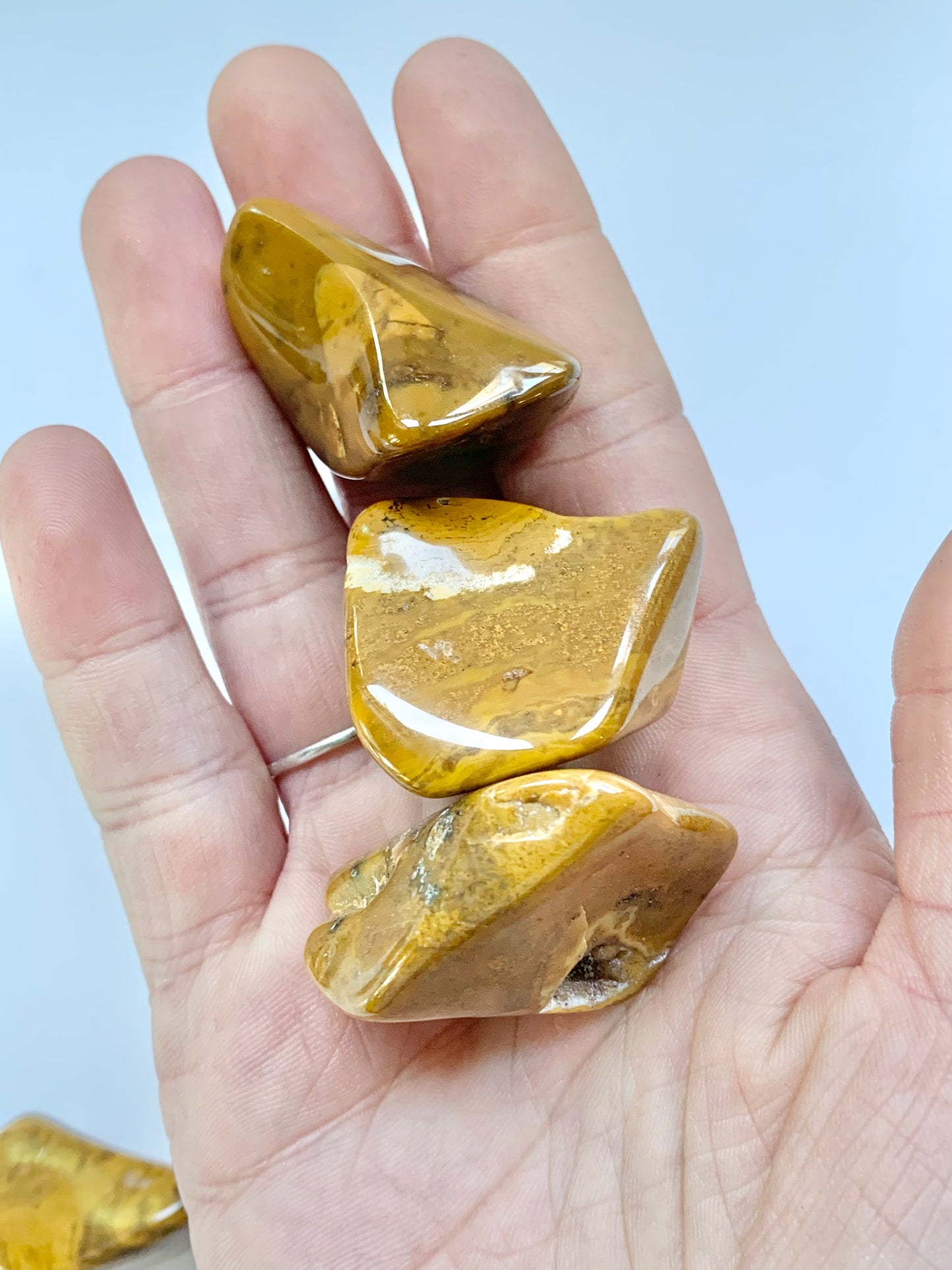 Gold Jasper Tumble, Large