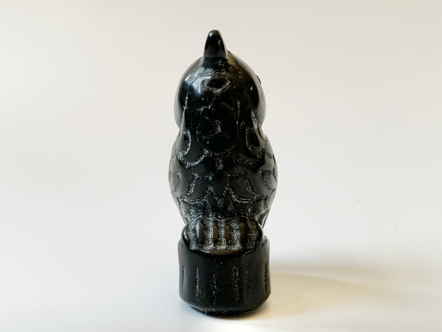 Parrot, Obsidian Carving