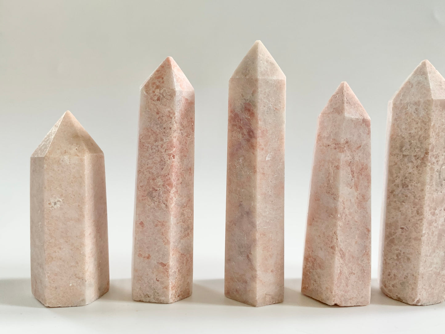 Pink opal towers