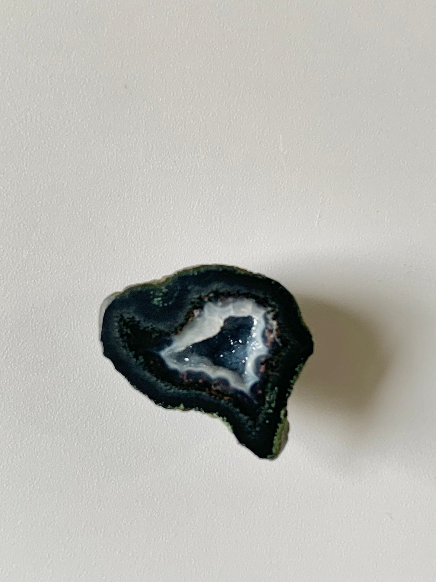 tabasco geode, polished