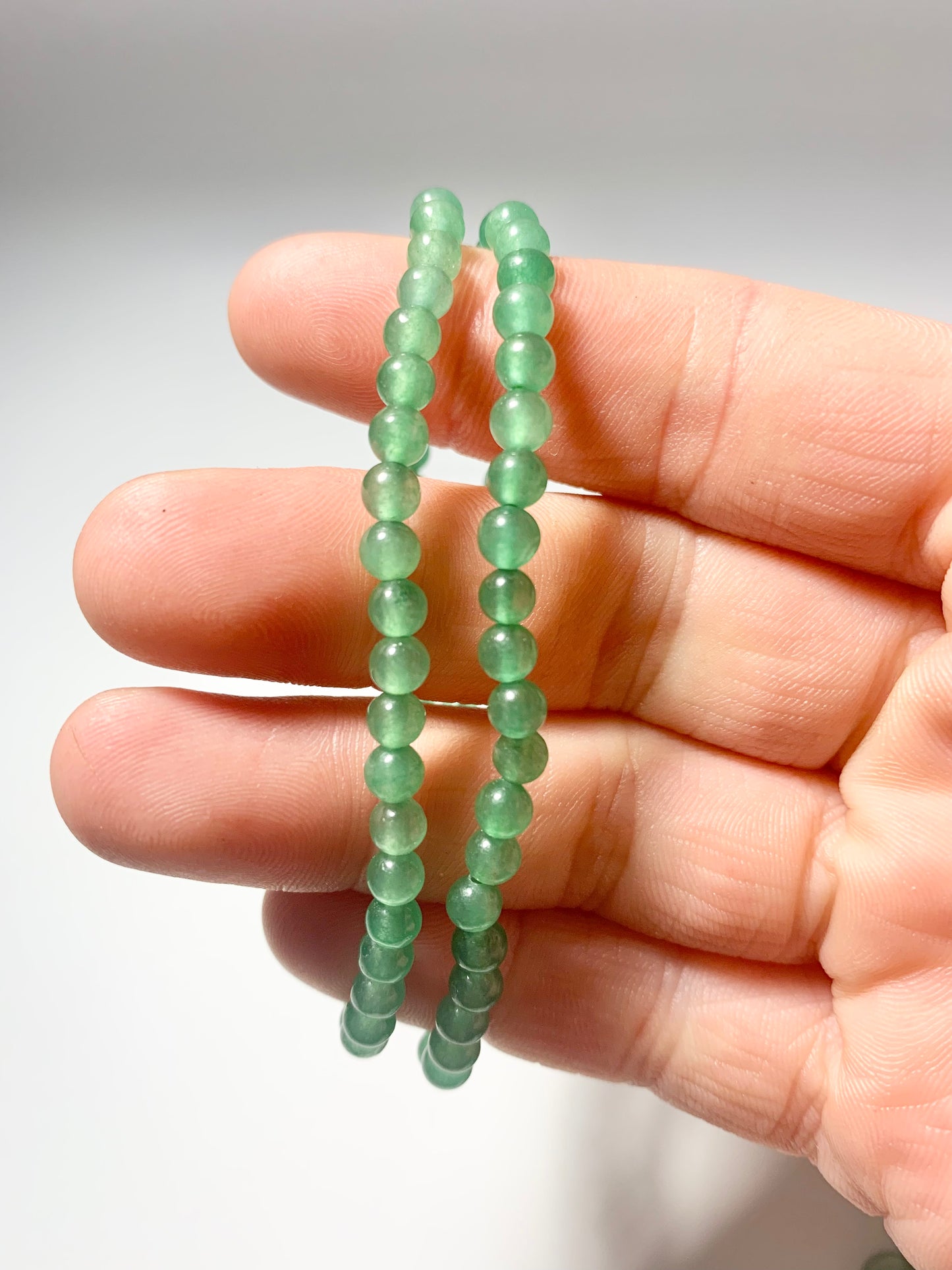 Green Aventurine Bracelet, 4mm