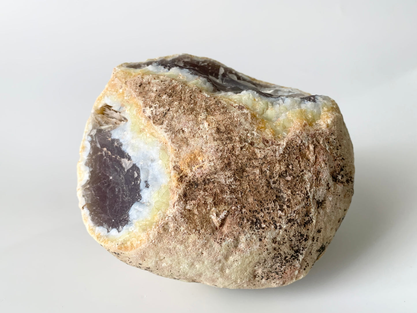 Whole Enhydro Geode/Nodule for Cracking/Cutting