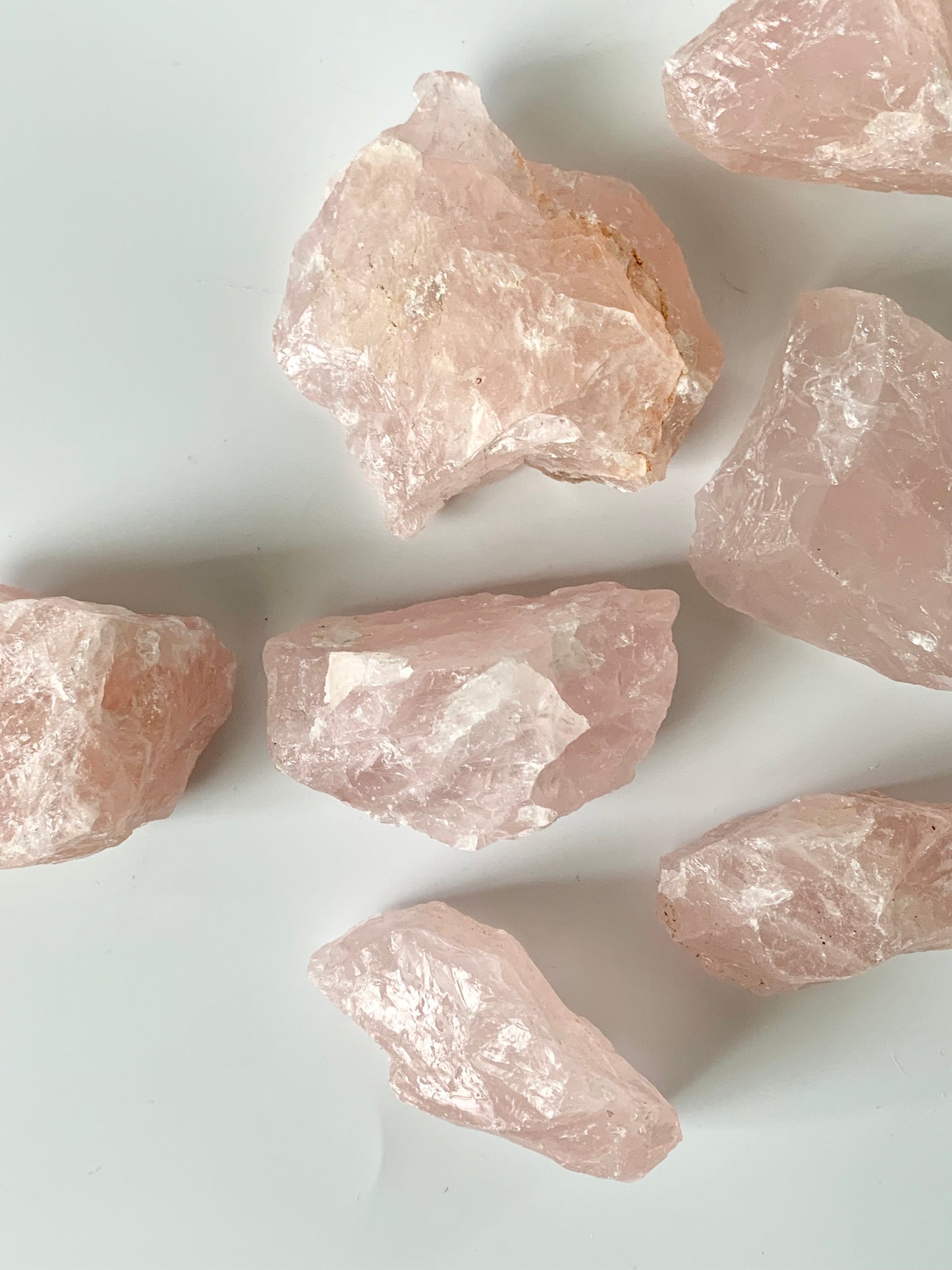 Rose Quartz, Raw, Medium