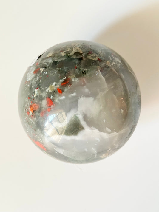 African Bloodstone Sphere