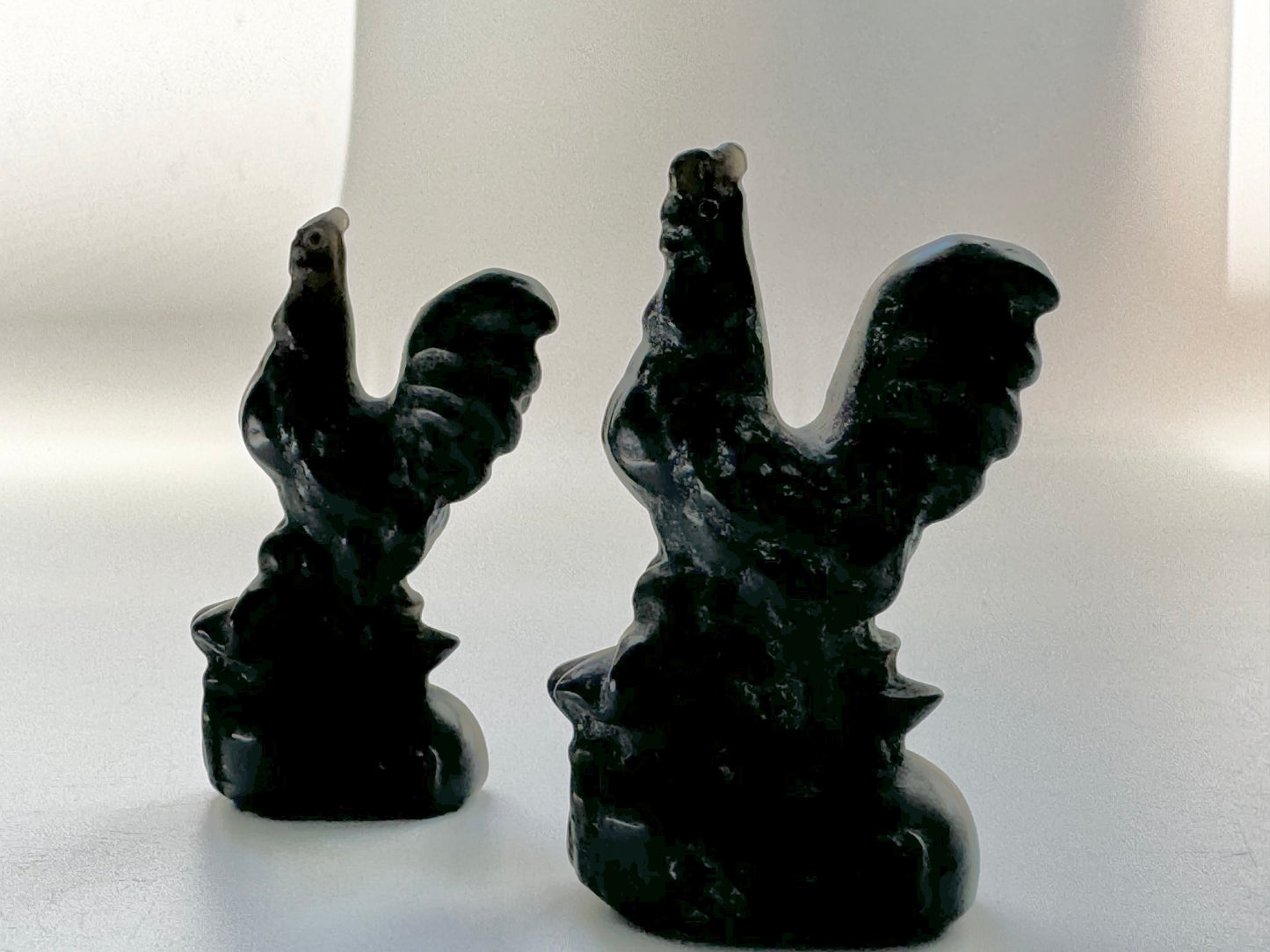 Rooster, Black Obsidian