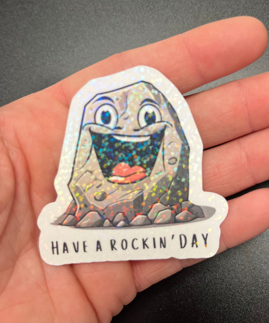 Have a Rockin' Day Sticker