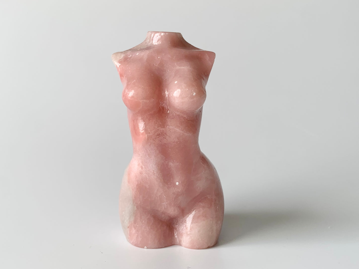 Pink Opal Goddess Body, ~3 inches