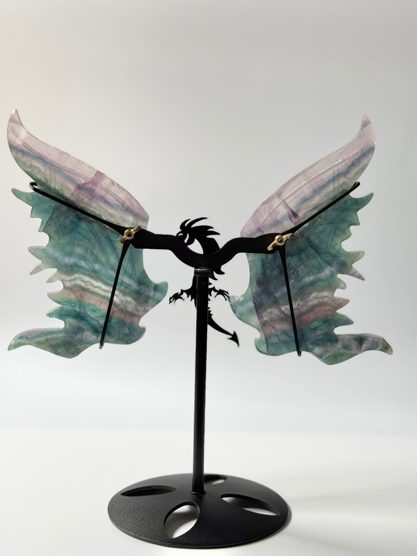 Wings with Black Stand and optional dragon attachment