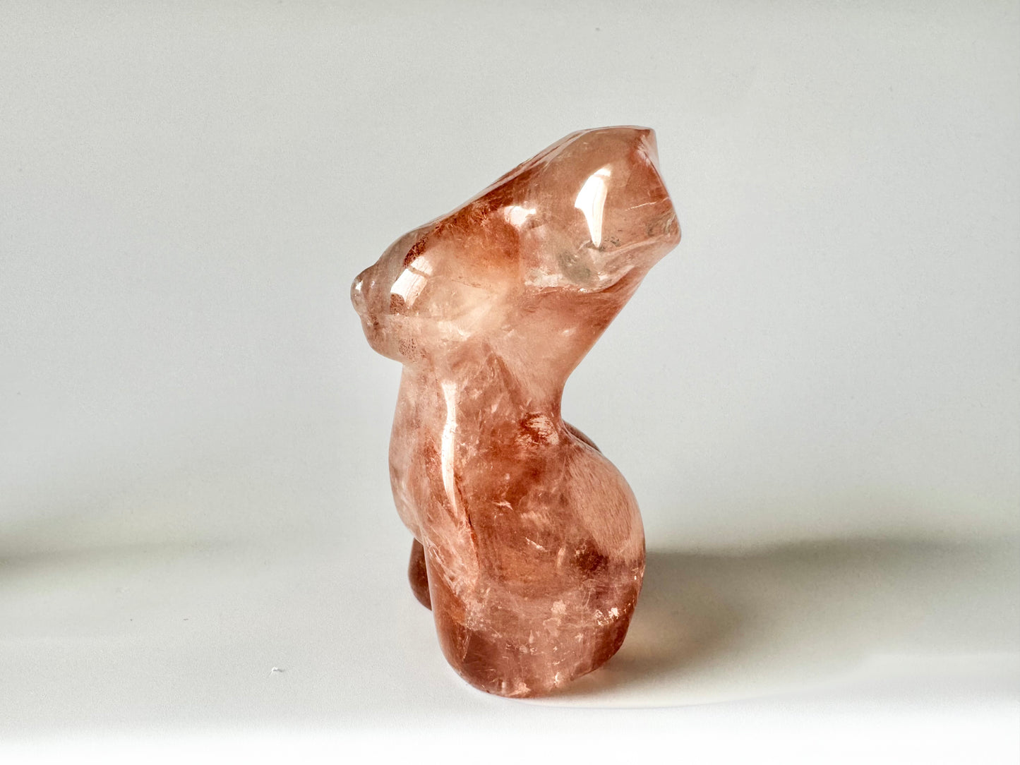 Fire Quartz Body Carvings