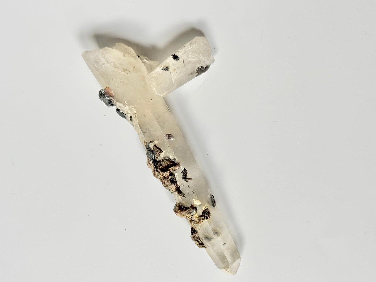 Specularite on Quartz (G)