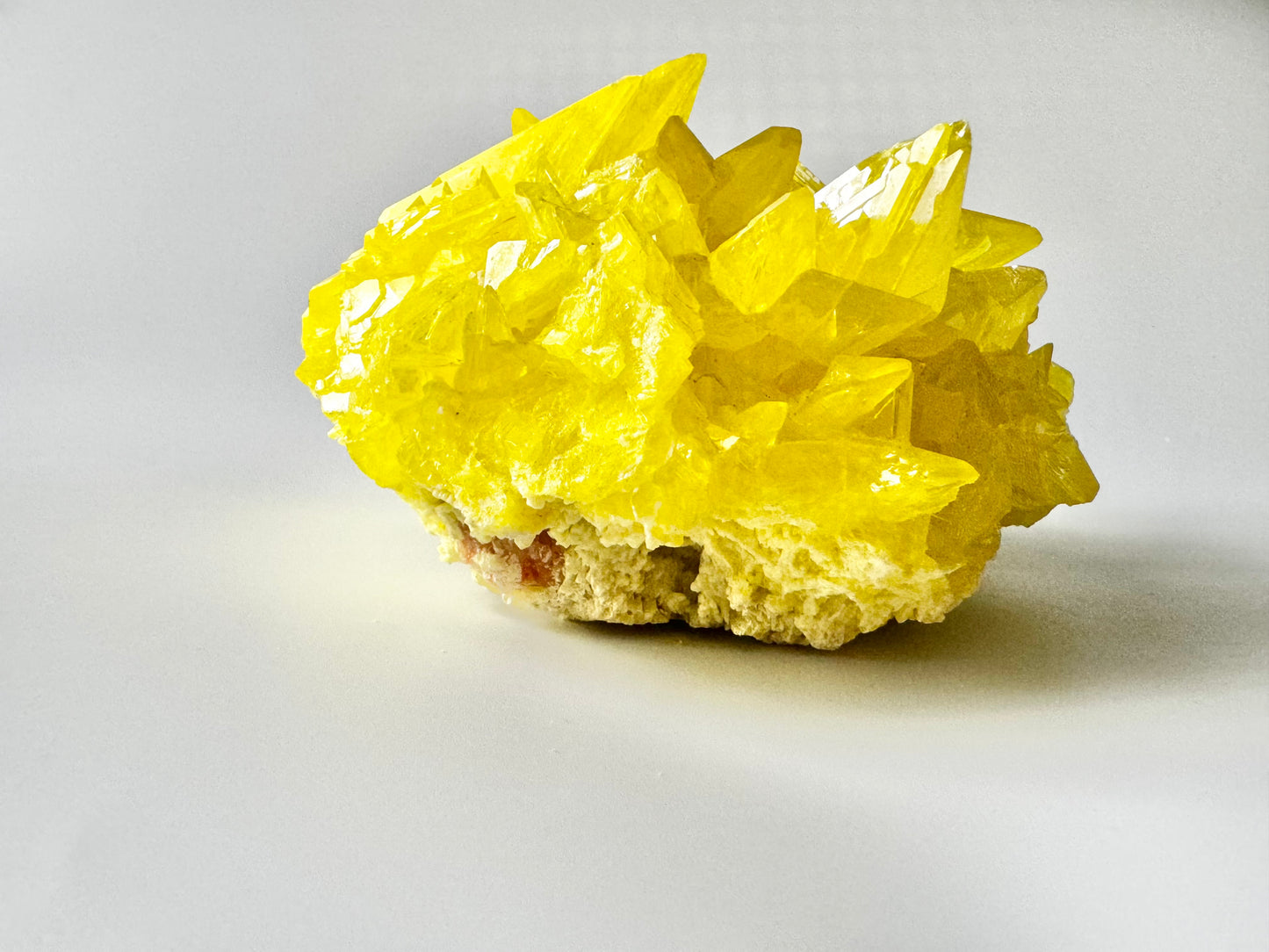 Sulfer Crystal Cluster