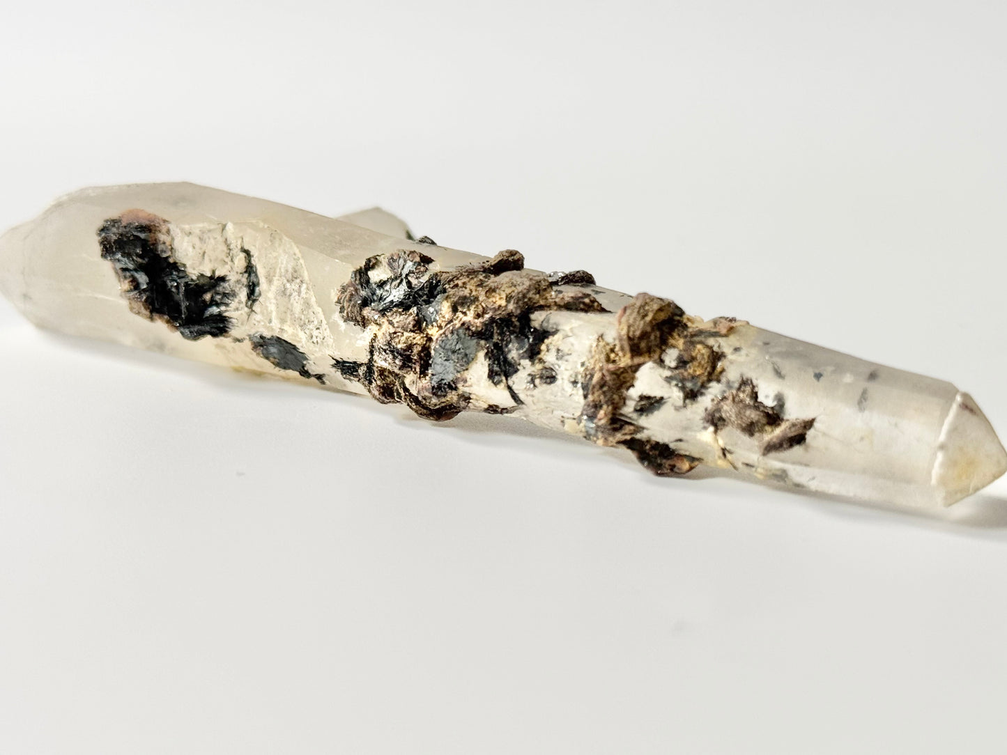 Specularite on Quartz (G)