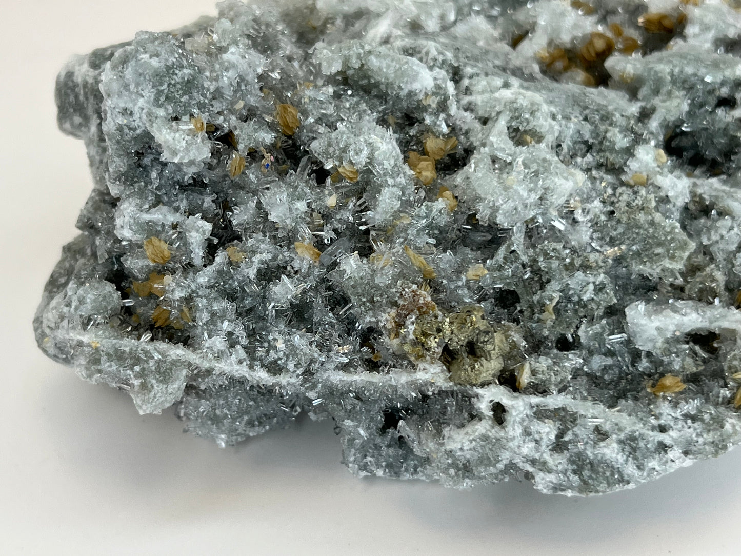 Needle Quartz with Siderite Specimen (F)