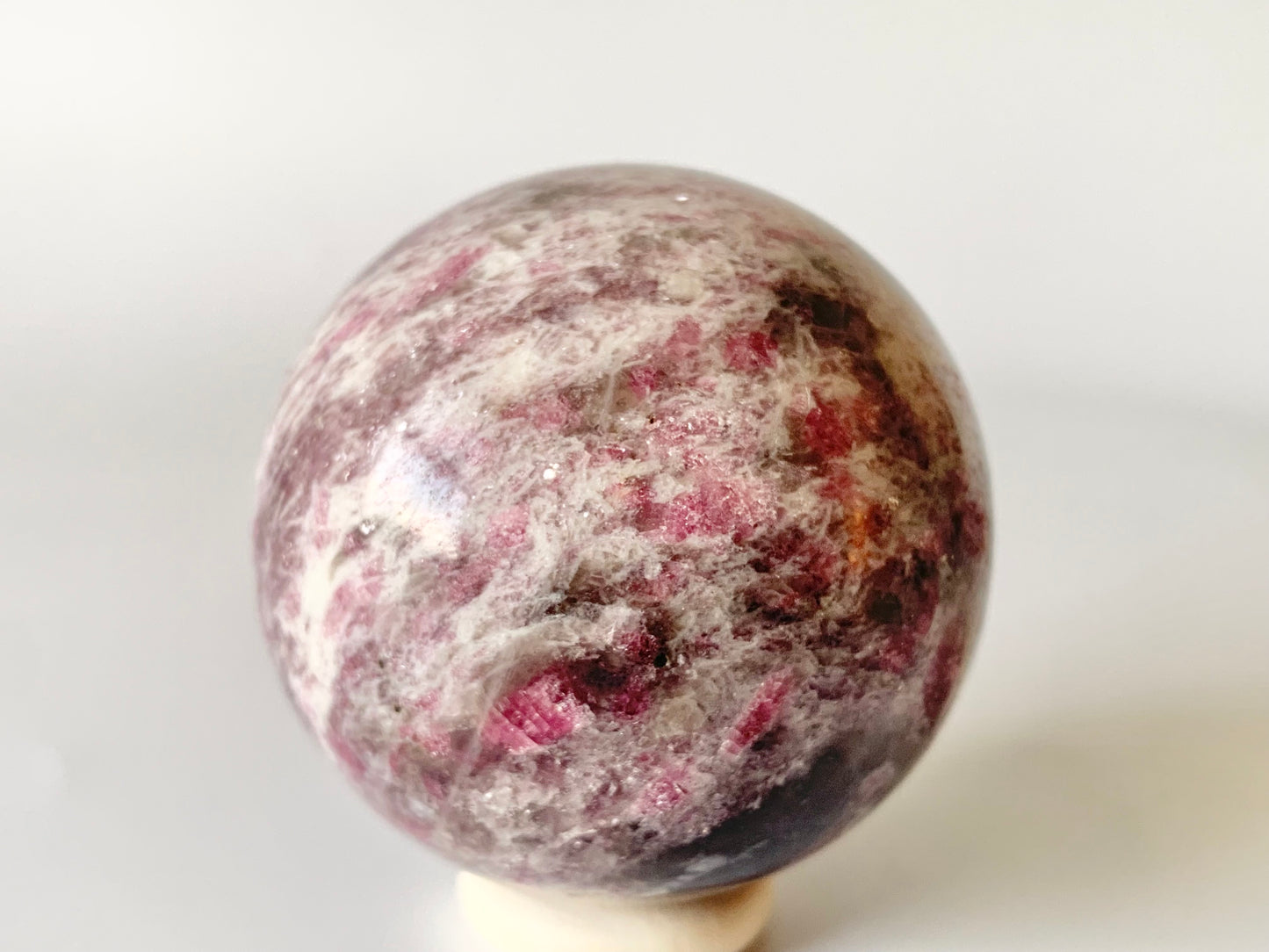 Pink Tourmaline Sphere