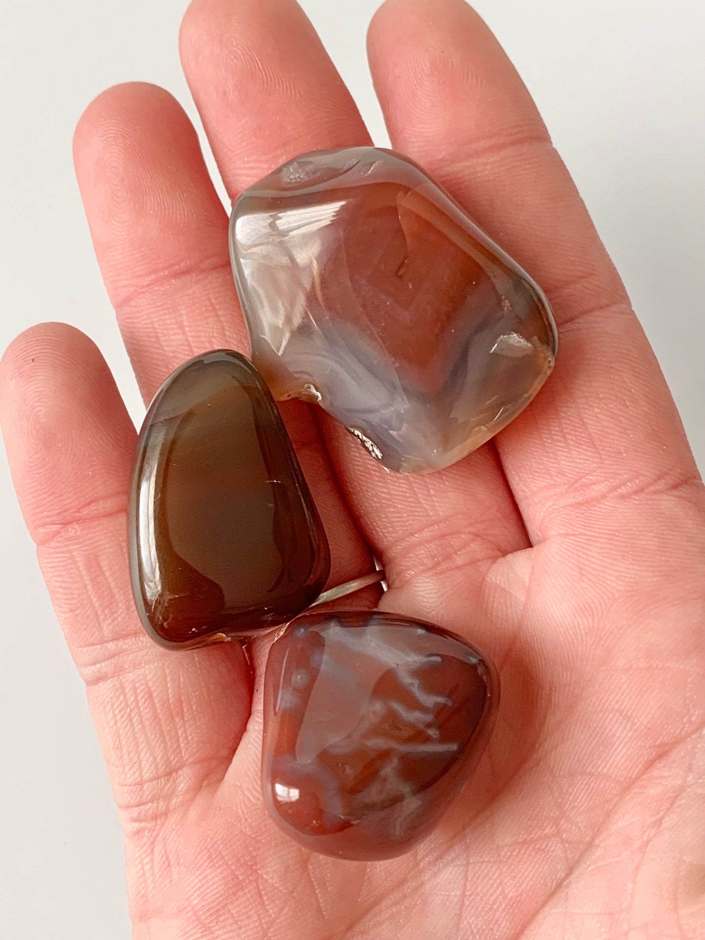 Mozambique Agate, Tumble