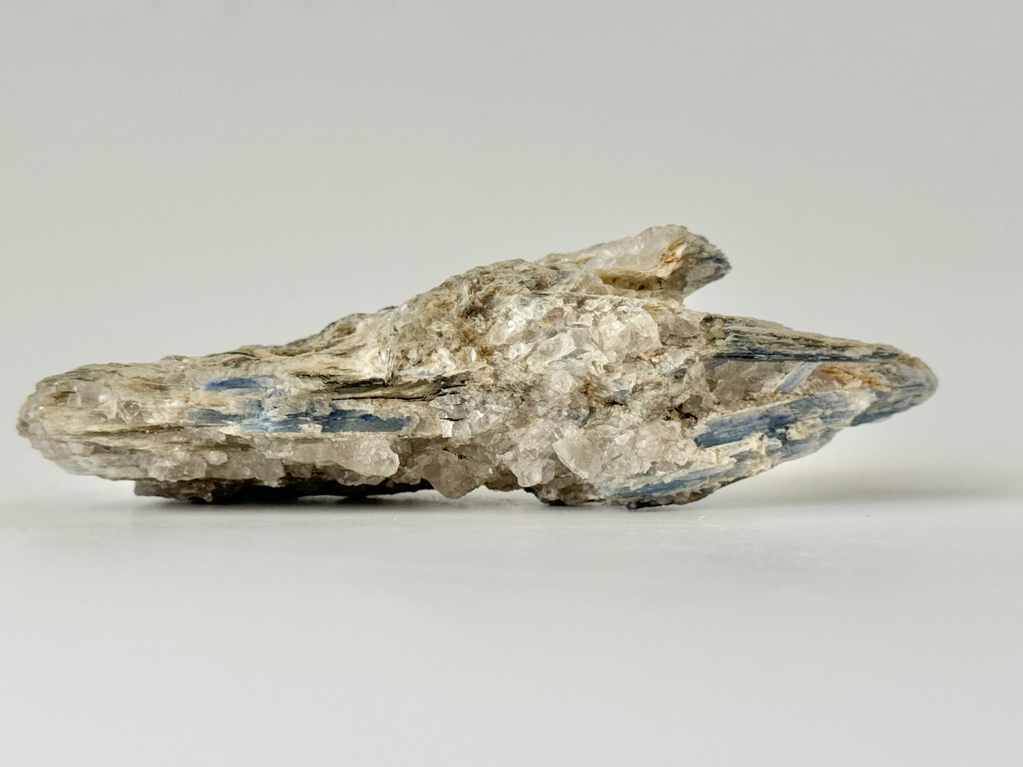 Blue Kyanite in Quartz Specimen (E)