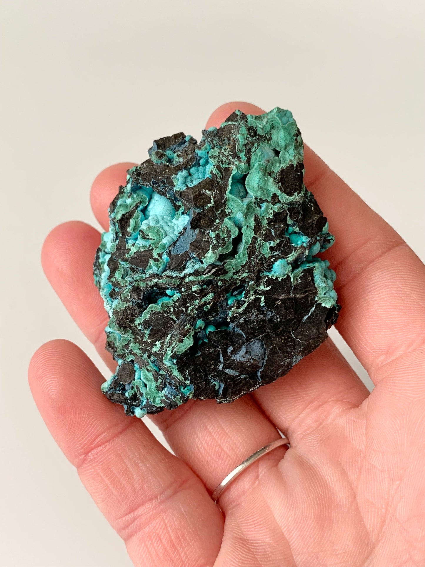 Raw Malachite & Chrysocolla