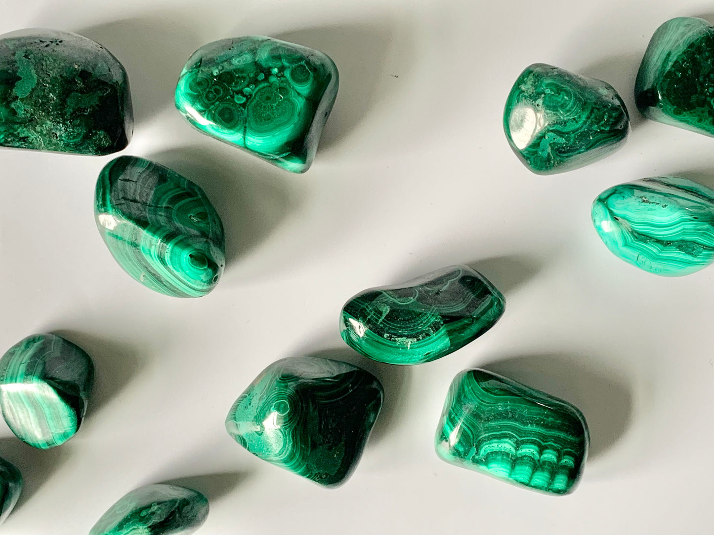 Malachite, tumble