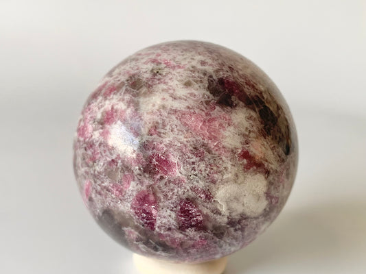 Pink Tourmaline Sphere