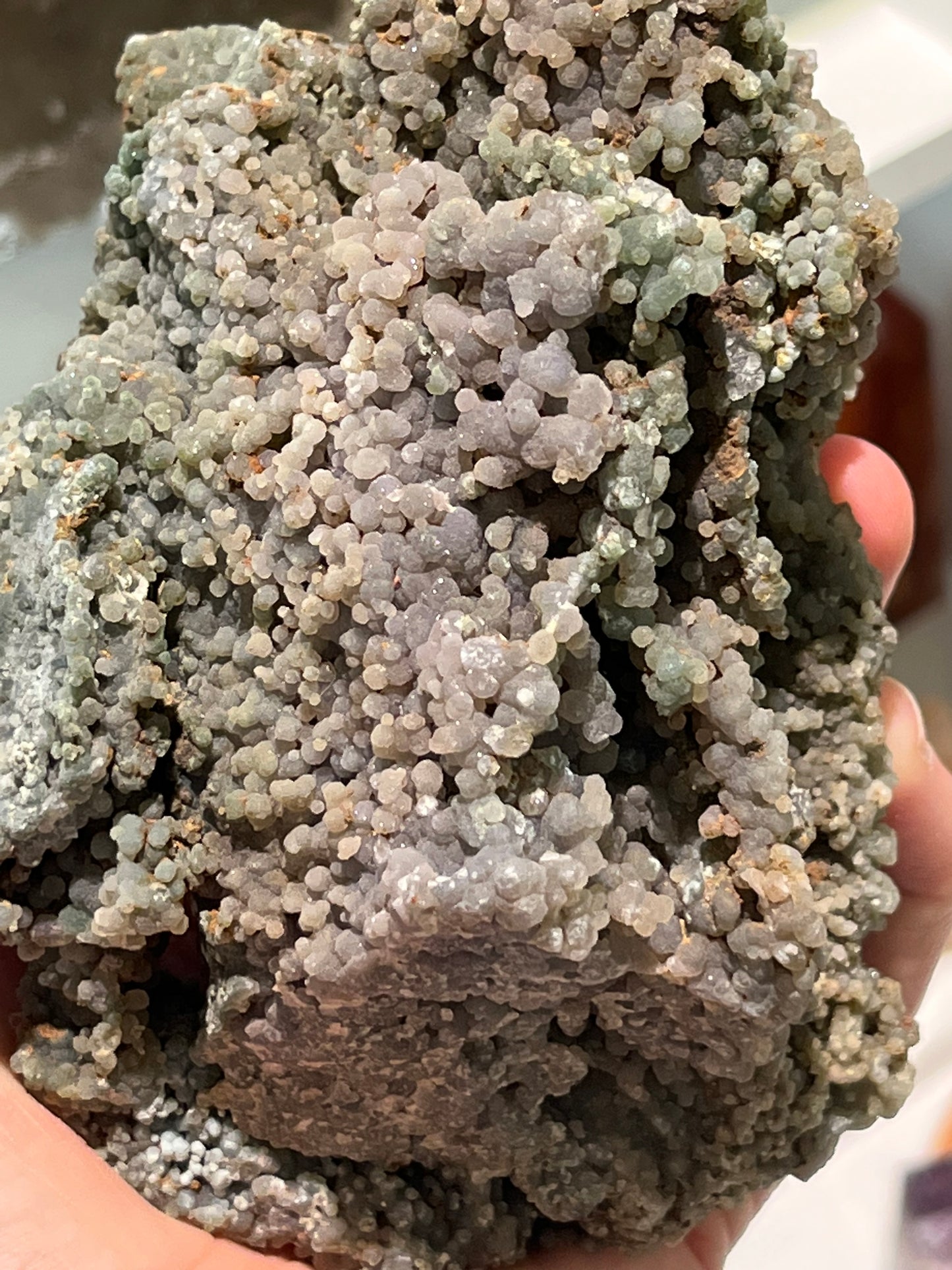 Large Raw Grape Agate Cluster