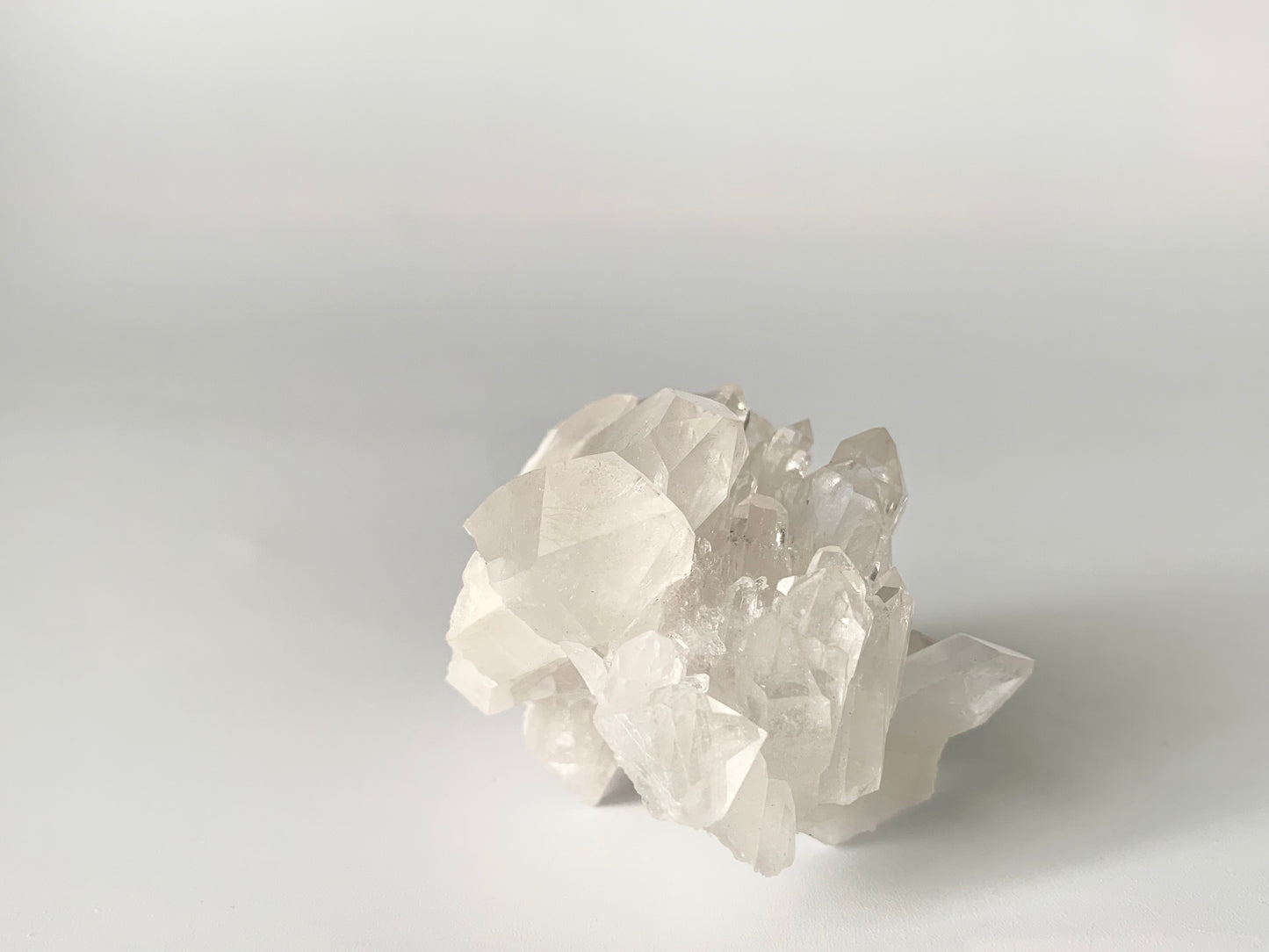 Clear Quartz Crystal Cluster