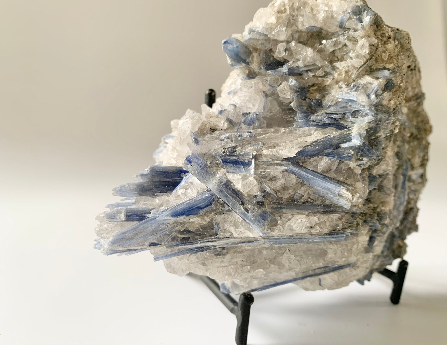 Blue Kyanite in Quartz Specimen (A)