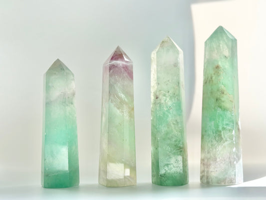 Rainbow Fluorite Tower