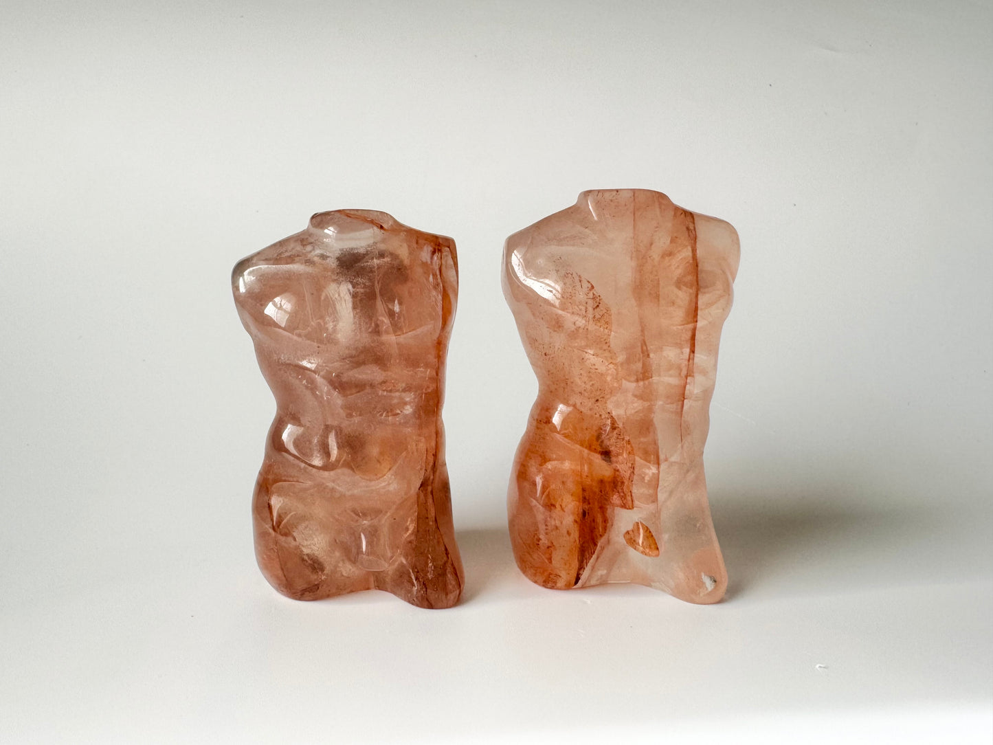 Fire Quartz Body Carvings