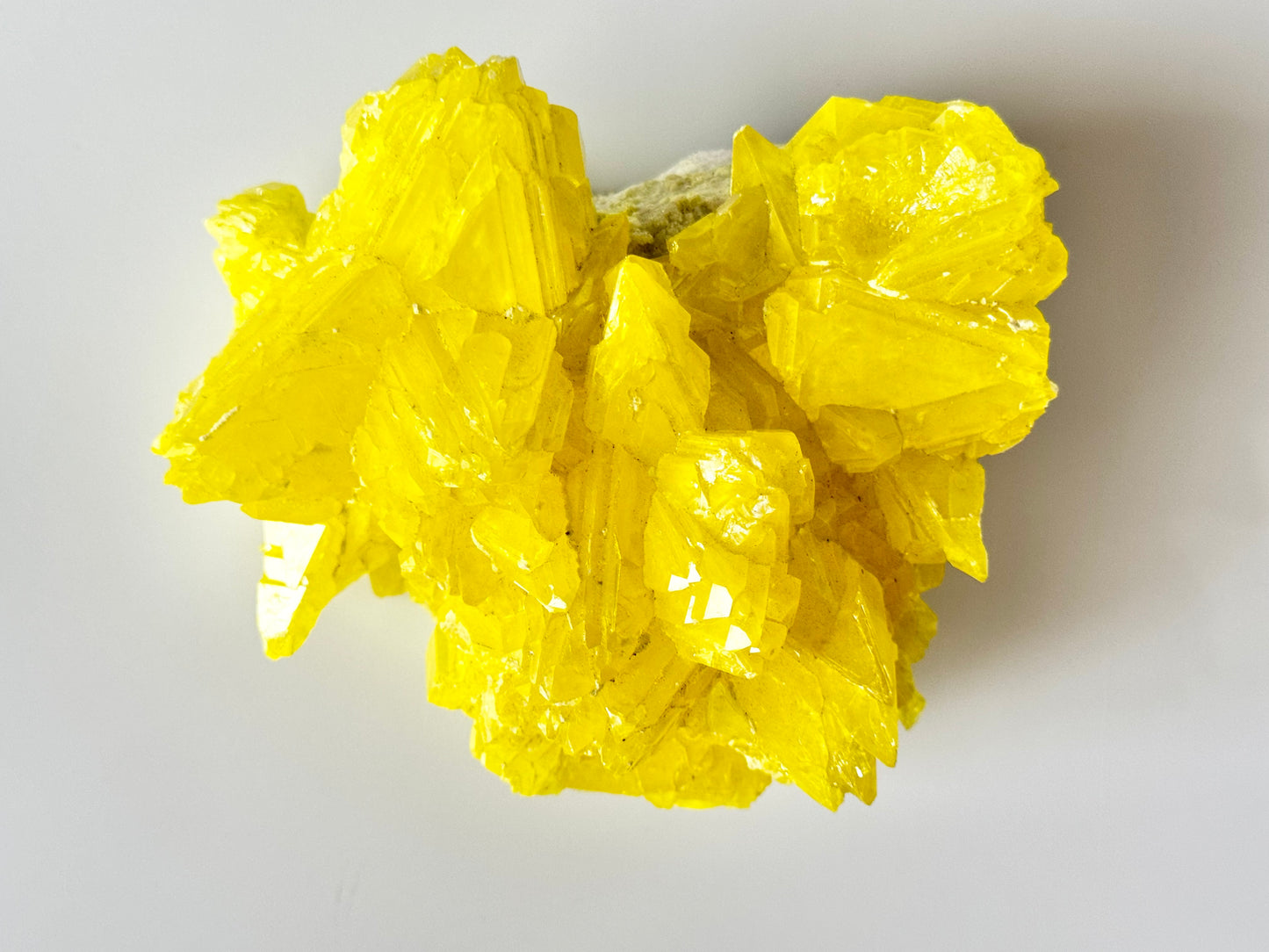 Sulfer Crystal Cluster