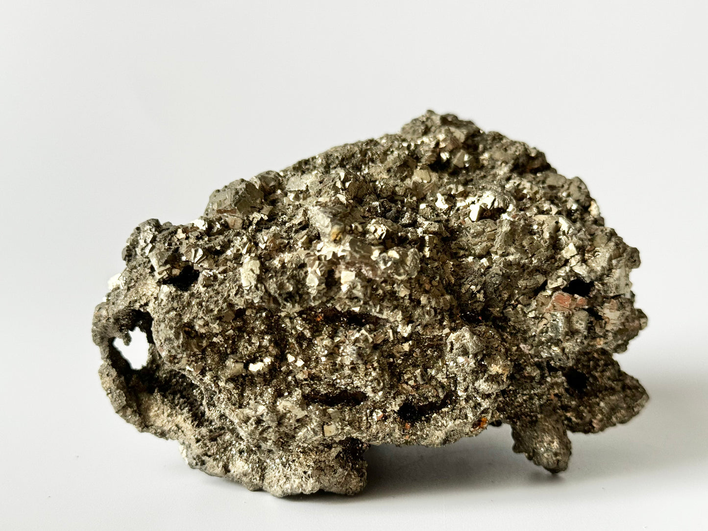 Pyrite Crystal Cluster