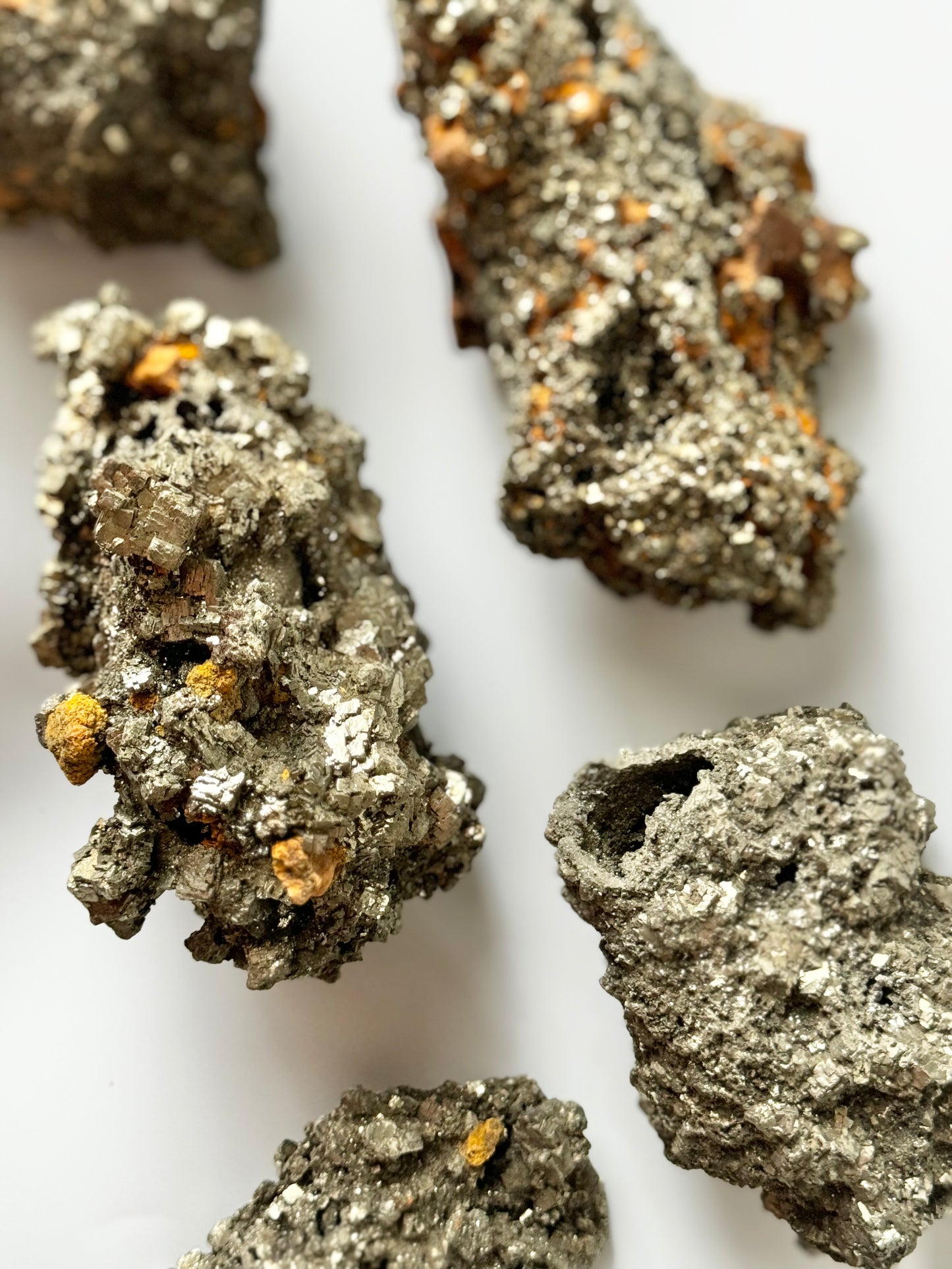 Pyrite Crystal Cluster